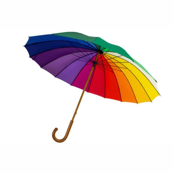 Branded Promotional Umbrella Rainbow 106