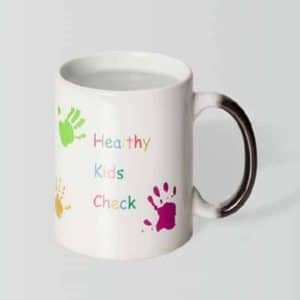 Branded Promotional Magic Charcoal Can Mug