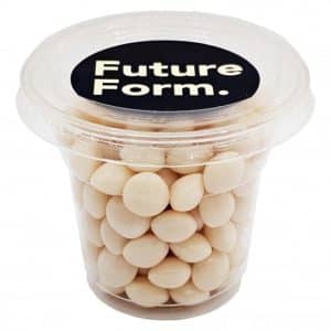 Branded Promotional Tub filled with Mints 100g