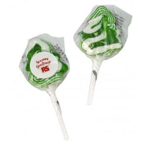 Branded Promotional Christmas Tree Lollipop