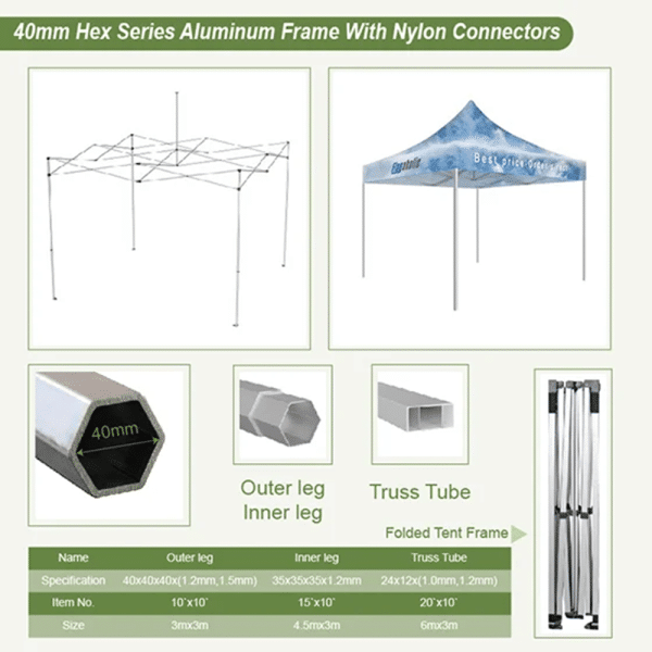 Printed Marquee / Printed Canopy With Full Walls - Image 7
