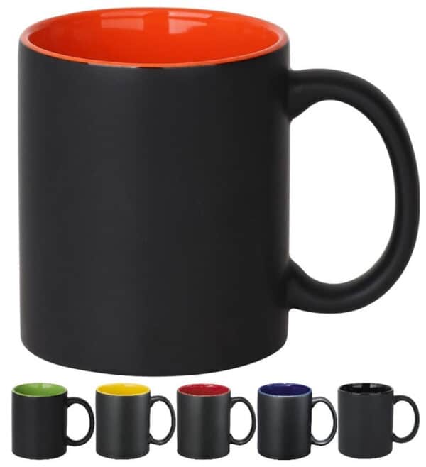 Branded Promotional 325Ml Volcano Coffee Mug Two Tone