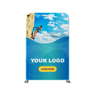 Branded Promotional Straight Fabric Tube Displays