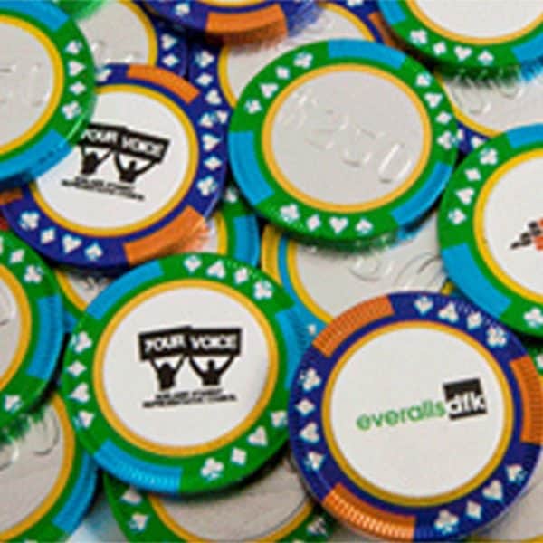 Branded Promotional Chocolate Poker Chips