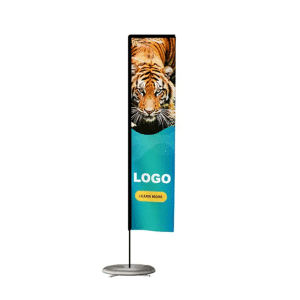 Branded Promotional Regular Block Banner 2.8M / Block Flag