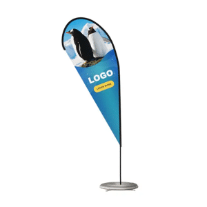 branded Promotional Medium Teardrop Banner 2.6M / Flying Banner