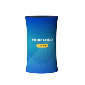 Branded Promotional Oval Stretch Fabric Counters
