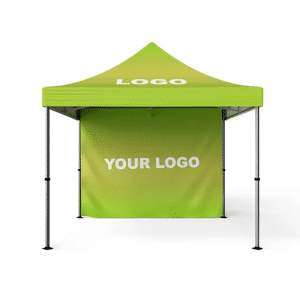 Branded Promotional Printed Marquee / Printed Canopy With Back Wall