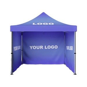 Branded Promotional Printed Marquee / Printed Canopy With Full Walls