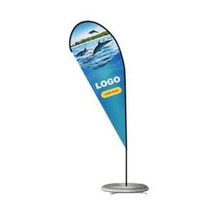 Branded Promotional Regular Teardrop Banner 2.3M / Flying Banner