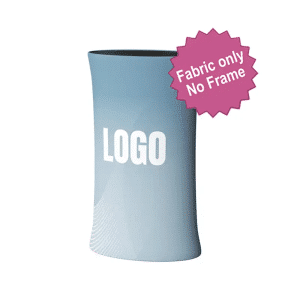 Branded Promotional Replacement Fabric For Stretch Fabric Counters