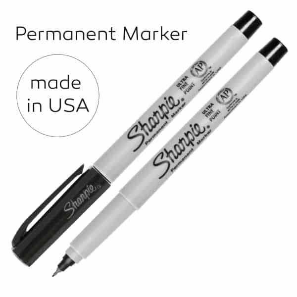 Branded Promotional Marker Permanent Sharpie Ultra Fine - Made In Usa