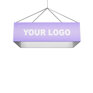Branded Promotional Square Overhead Hanging Banners