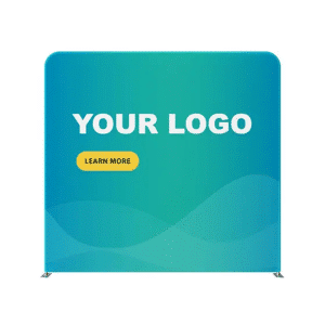 Branded Promotional Floor Fabric Standing Banner