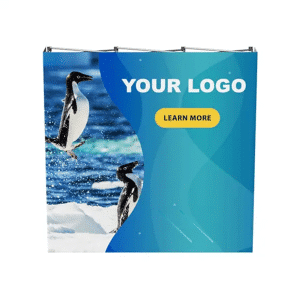 Branded Promotional Straight Pop Up Walls