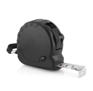 Branded Promotional TAPE MEASURE BLACK 5M
