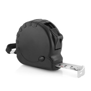 Branded Promotional TAPE MEASURE BLACK 5M