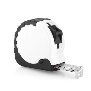 Branded Promotional TAPE MEASURE WHITE 7.5M
