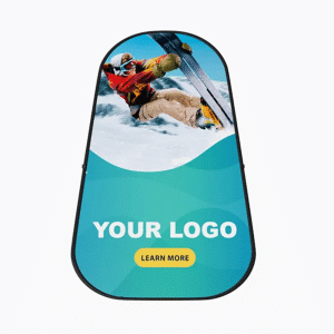 Branded Promotional Vertical Pop Up A-Frame Banners
