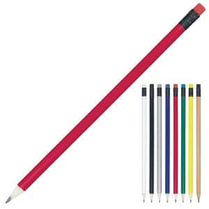 Branded Promotional Pencil Sharpened Coloured Eraser