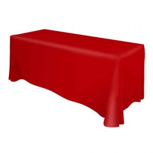 Branded Promotional Solid Colour Table Throws / Table Covers