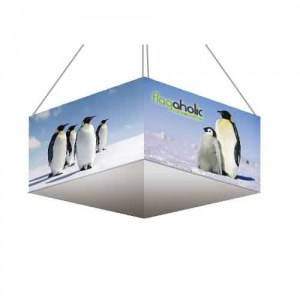 Branded Promotional Square Overhead Hanging Banners