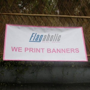 Branded Promotional Outdoor Mesh Banners / Fence Mesh Banners