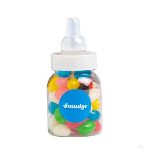 Branded Promotional Baby Bottle Filled With Jelly Beans 50G