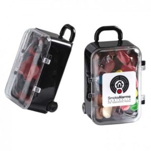 Branded Promotional Carry-On Case with Jelly Beans 50g