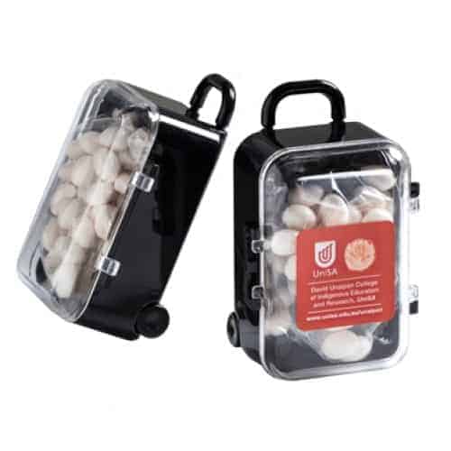 Branded Promotional Carry-On Case with Mints 50g