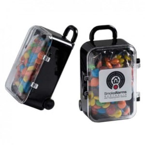 Branded Promotional Carry-On Case with M&Ms 50g