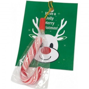 Branded Promotional 5g Candy Cane with Card