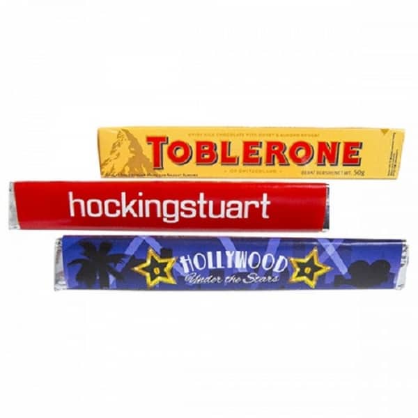 Branded Promotional Toblerone 100G With Sleeve