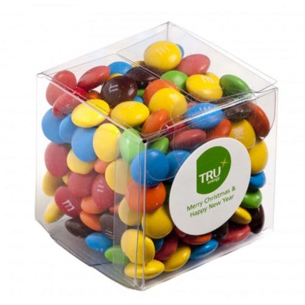 Branded Promotional Cube with M&Ms 60g