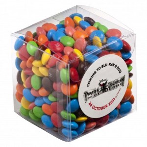 Branded Promotional M&Ms in Cube 110g