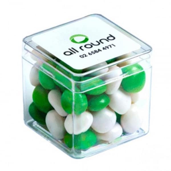 Branded Promotional Chewy Fruits In Hard Cube 60G