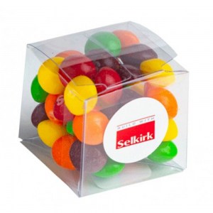 Branded Promotional Cube with Skittles 60g