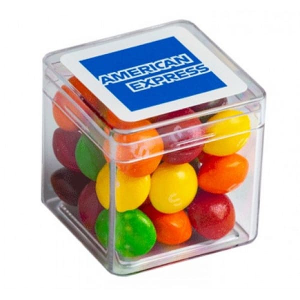 Branded Promotional Skittles In Hard Cube 60G