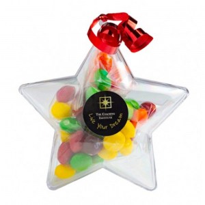 Acrylic Star with Skittles 50g