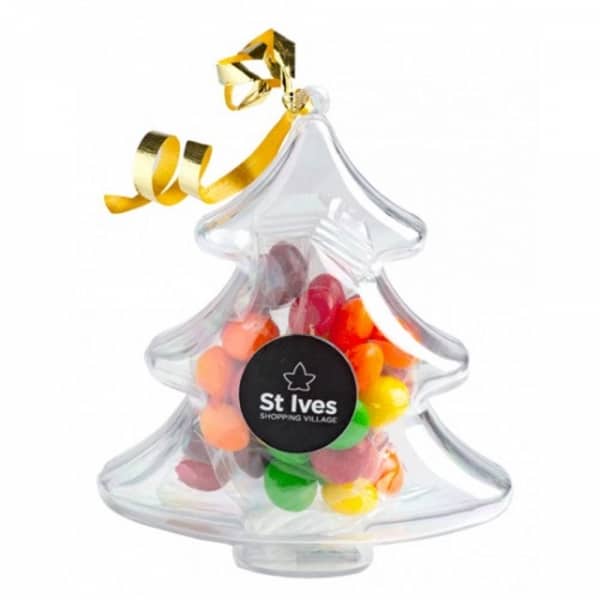 Branded Promotional Acrylic Tree With Skittles 50G Copy