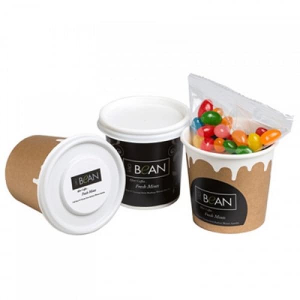 Branded Promotional Coffee Cup With Jelly Beans 50g
