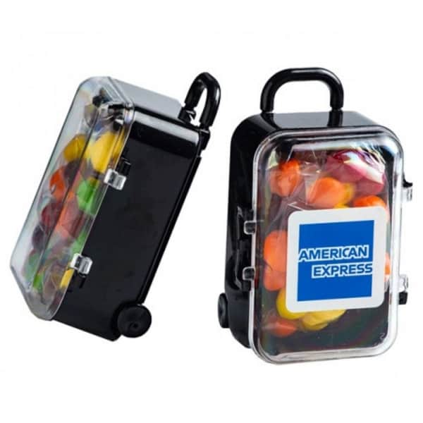Branded Promotional Carry-On Case With Skittles  50G