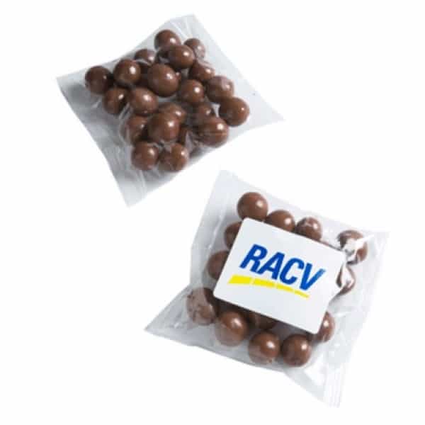 Branded Promotional Chocolate Coated Coffee Beans 50G