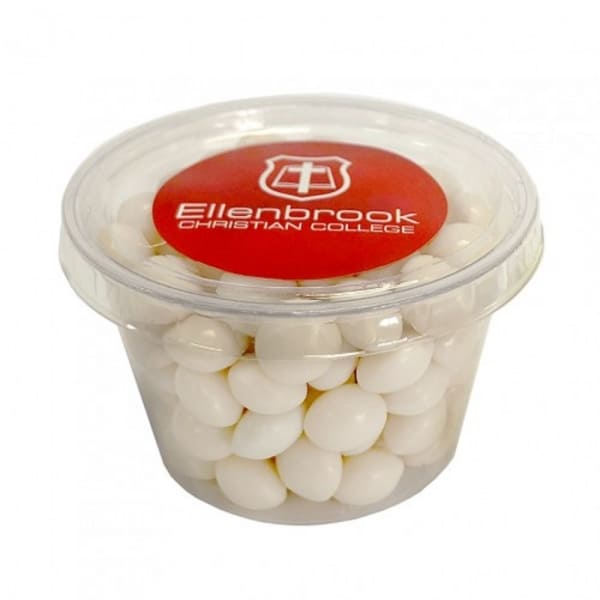 Branded Promotional Tub Filled With Mints 100G