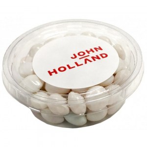 Branded Promotional Tub filled with Mints 50g