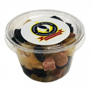 Branded Promotional Tub filled with Fruit & Nut Mix 70g