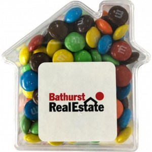 Branded Promotional M&Ms in Acrylic House