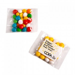Branded Promotional Chewy Fruits Bags 25g