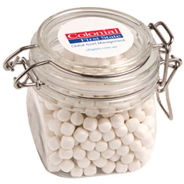 Branded Promotional Small Canister With Mints 200G