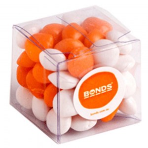 Branded Promotional Cube with Chewy Fruits 60g